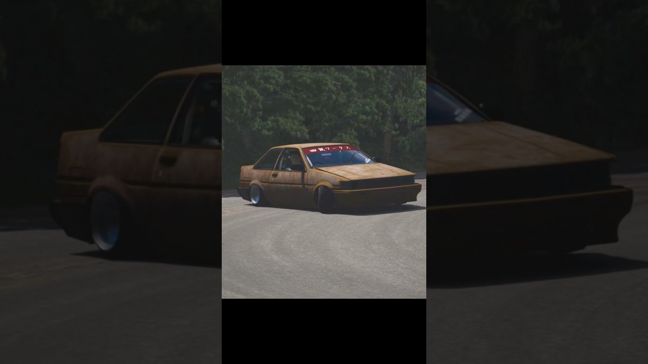 ラットスタイル AE86 Drift #assettocorsa #blender #ratstyle - YouTube