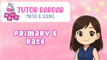 Singapore Primary 5 Math - Rate problems