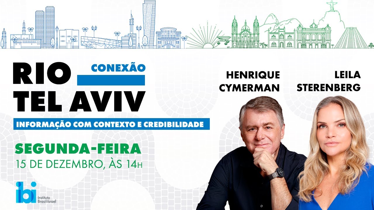 [В прямом эфире] Связь Рио-Тель-Авива с Энрике Цимерманом и Лейлой Стеренберг.