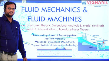 Boundary layer theory and momentum integral equation | Unit-3 | Lecture-1 | FFM |
