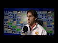 Ruud Van Nistelrooy about cristiano ronaldo game