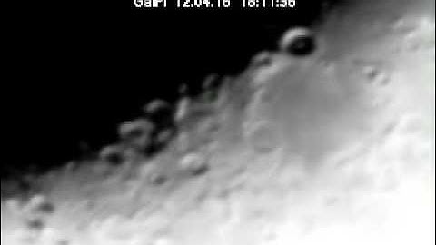 Moon with GaliPi RaspberryPi Telescope