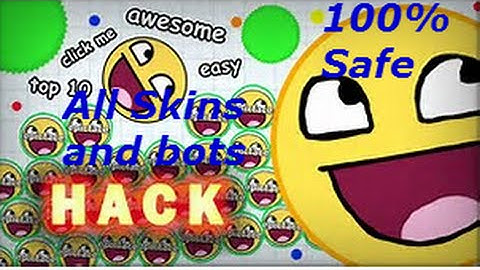 How to Get Bots and all skins On agar.io 100 % Safe
