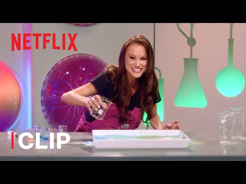 How to Make Rainbow Bubbles Science Experiment 🌈 Emily’s Wonder Lab | Netflix Jr