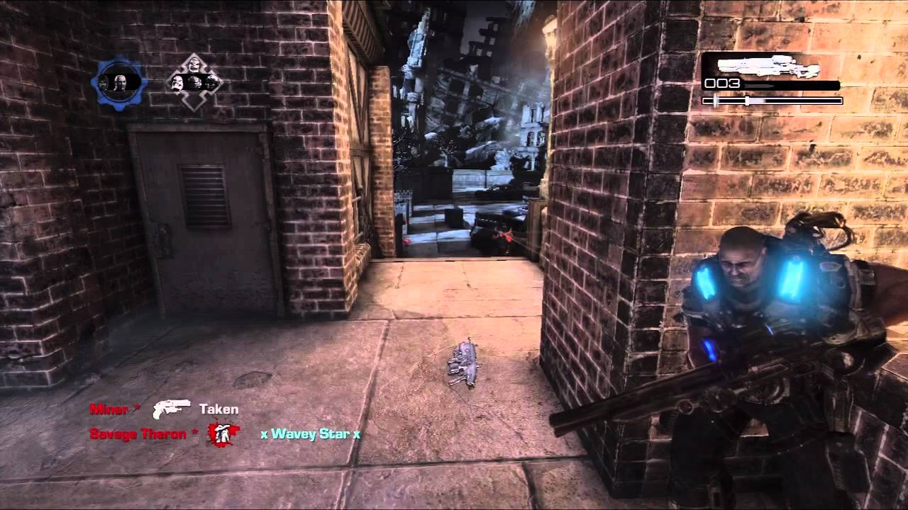 Gears of War 3 - Gridlock Music Easter Egg (Mad World)