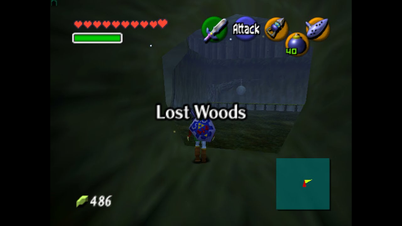 In the Lost Woods, #OcarinaOfTime