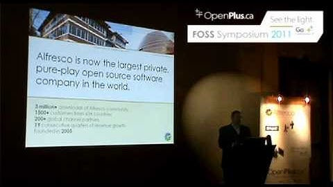 FOSS Symposium | OpenPlus.ca (Drupal, Alfresco, Mobile, Collaboration)