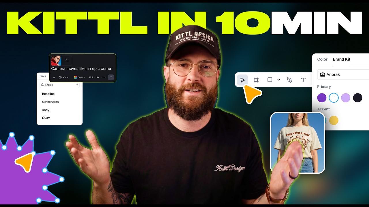 Learn Kittl In 10 Minutes! Beginner Basics
