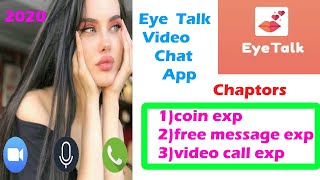 eye  talk video chat | eye talk video |  eye talk app free coins screenshot 1