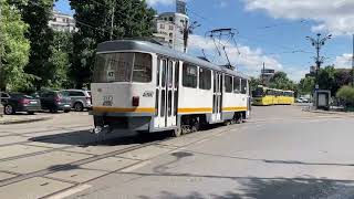 Gross Water in the Tram Tracks! Trams in Bucharest, Romania 2022 - Tramvaie in Bucuresti