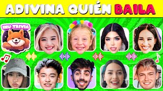 ¿Adivina Quién Baila☘️🎶🍓Karly B Bustillos, Fede Vigevani, Peso Pluma,Like Nastya, Roy Twins, Picus