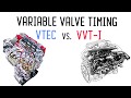 Quickly Clarified - Variable Valve Timing (VTEC vs VVT-i)