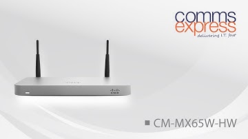 Cisco Meraki MX65W-HW Cloud Managed Security Appliances