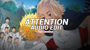 Attention - Charlie Puth [Edit Audio] (Tiktok Version)