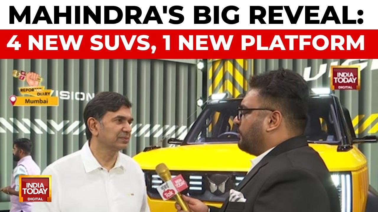 Mahindra's Vision 2027: Four New SUVs Unveiled On New Flexible ICE & EV Platform | Reporter Diary