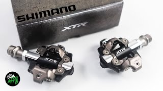 LIGHTEST Shimano SPD Pedals - XTR M9100 Race Pedals - Clipless