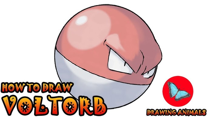 zerathian Voltorb and Electrode #pokemon #speeddrawing #adobe