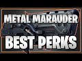 The BEST PERKS for the Metal Marauder in Fortnite Save the World!