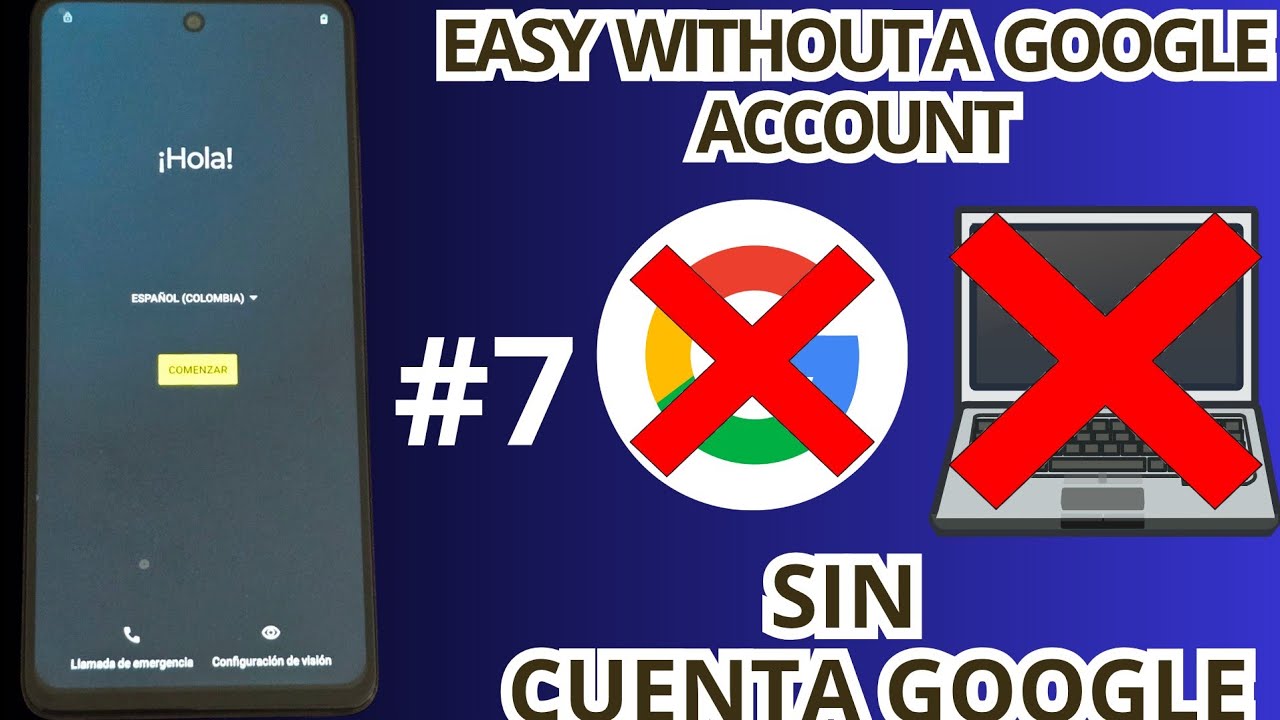Como Eliminar La Cuenta De Google Cualquier Motorola Android 14 ...