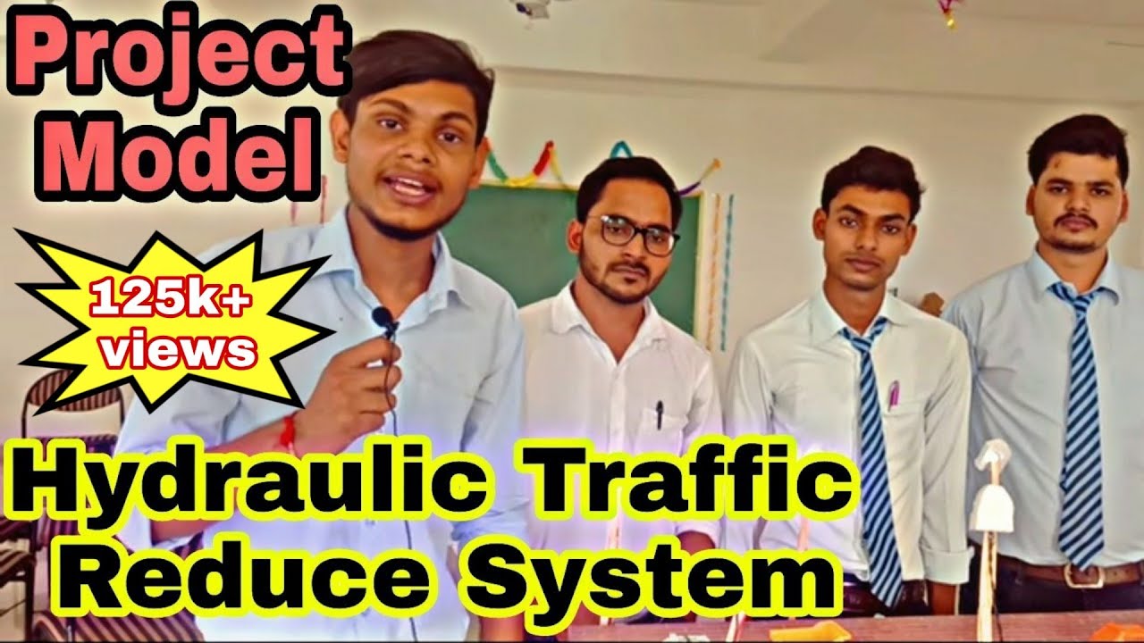 Hydraulic TRS [Traffic Reduce System] Model Civil Engineering