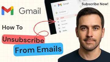 How to Unsubscribe from Emails in Gmail | Clean Inbox 2025
