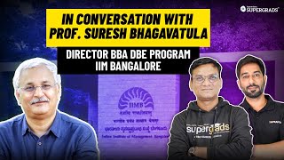 Supergrads Exclusive Interview with IIM Bangalore on its New Online BBA Program 🤩| @IIMBofficial