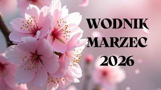 WODNIK♒ Nie unikaj tego, dasz sobie radę ✨ MARZEC 2026 ✨TAROT ✨ Horoskop