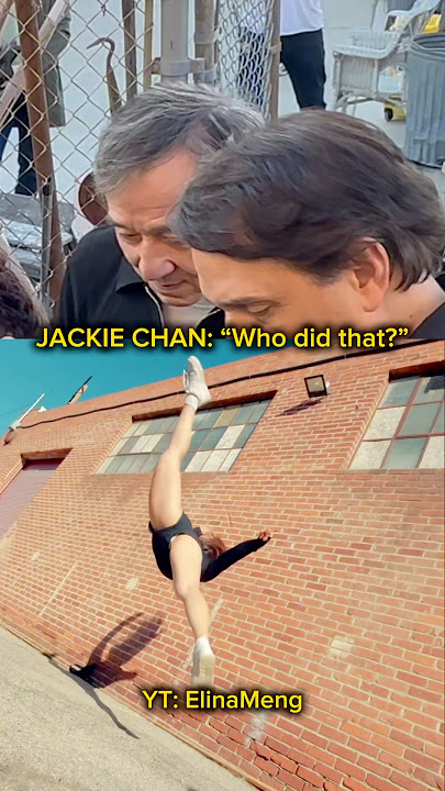 Jackie Chan Reacting To Me Felt Like A Fever Dream🥵 #KarateKid #JackieChan #behindthescenes