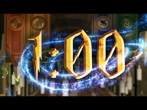 Magical 1 Minute Countdown timer in the Great Hall of Hogwarts