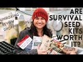 Survival Garden Seed Collections Unboxing | Are these worth it?