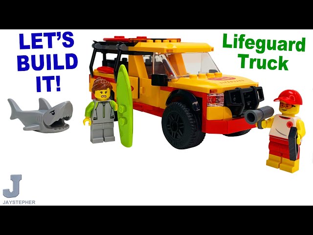 LEGO City 2025 lifeguard Truck 60453 Complete Build & Review - YouTube