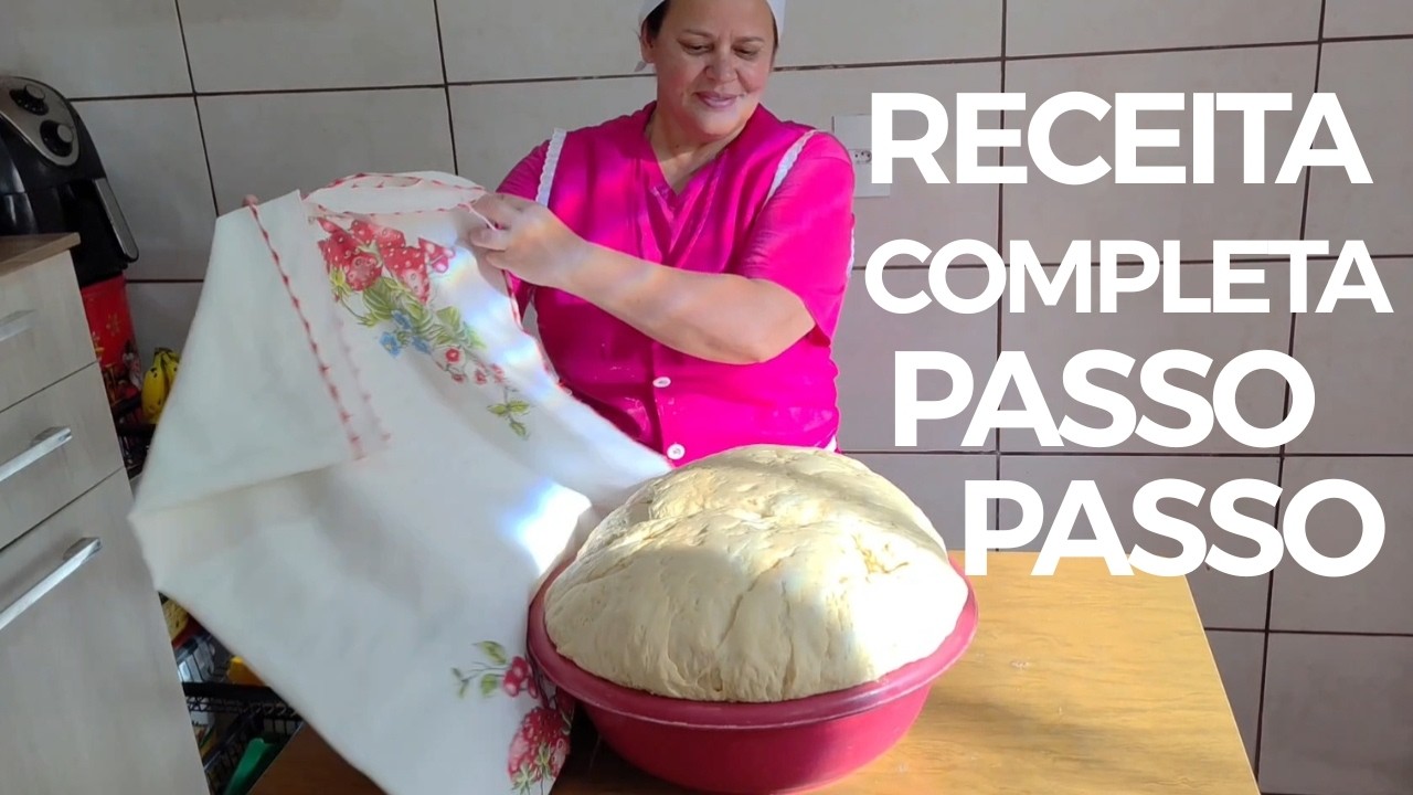 O PÃO MAIS VENDIDO RECEITA COMPLETA PASSO A PASSO