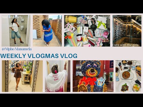 Vlogmas Ep2 | Year end party | Lobola negotiations | Gift exchange with friends. 