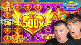 WE LANDED THE MAX MULTI ON STARLIGHT SUPER SCATTER! (500X)