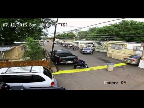 Video Denver Police Department shooting of Paul Castaway