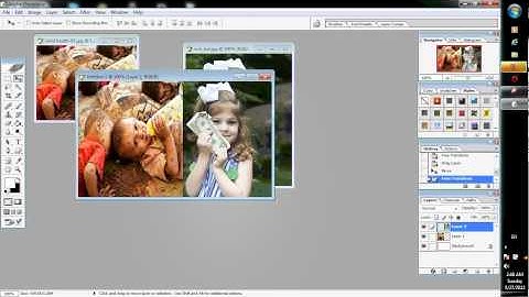 How to Merge Two Photos using Photoshop(urdu tutorial)
