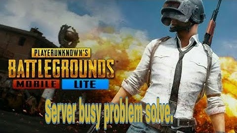 Pubg mobail lite server busy problem solved ||M.i.c gamer