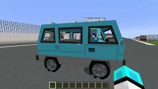 Minecraft MrCrayfish's Vehicle Mod  Çarpışan Arabalar