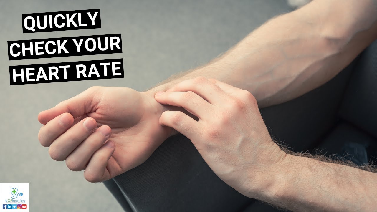 Check Your Heart Rate pulse Quickly YouTube