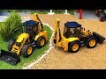 Bruder jcb backhoe tractor excavators truck transport construction for kids