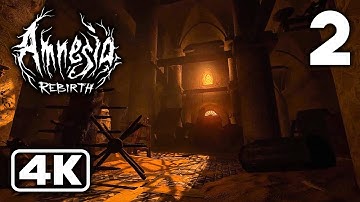 AMNESIA REBIRTH Gameplay Walkthrough Part 2 (4K 60FPS) - No Commentary