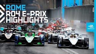 Race Highlights | 2022 Rome E-Prix Round 4