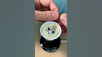 طريقة إصلاح مصباح ليد LED محروق دون تبديلها 