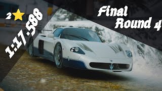 2⭐ - 1:17.588 | Maserati MC12 Grand Prix - Final Round 4 [ Slippery When Icy ] - Asphalt 9