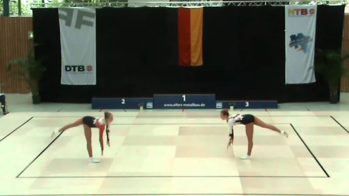 Valerie Berda, Tina Brmme Sportaerobic  DM/DJM Fin...