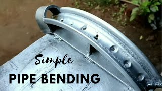 Membuat Alat Bending Pipa Sederhana Dari Velg Motor Bekas