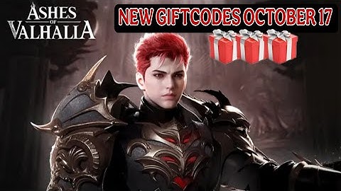 Ashes of Valhalla & New Code October 17 | New Giftcodes Ashes of Valhalla October🎁 | MMORPG Game