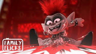 Rock And Roll Destruction | Trolls World Tour | Family Flicks