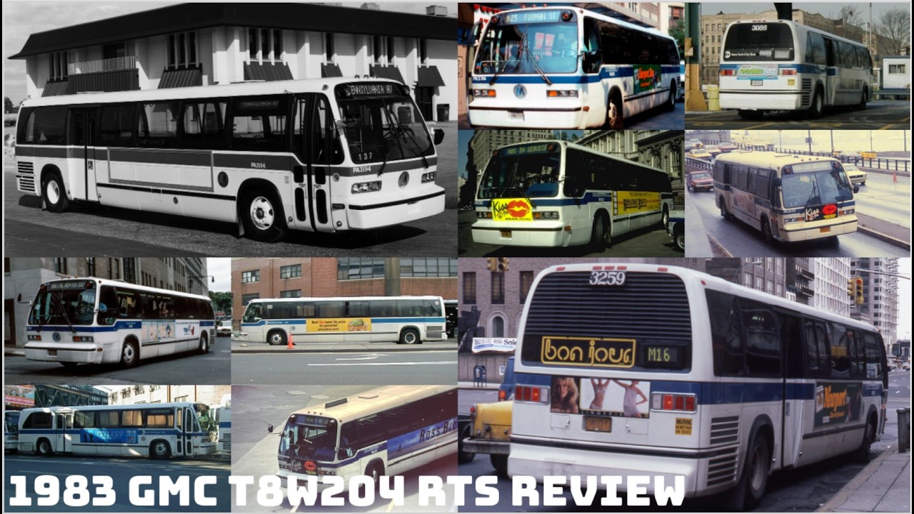 NYCTA: 1983 GMC T8W204 RTS Review [REUPLOADED] - YouTube