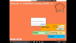 كيفية استعمال برنامج Soroban Training screenshot 2